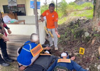 Rekonstruksi kasus pembunuhan berencana di Solok Selatan. IST