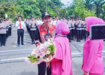 Bupati dan Forkopimda Sambut Kunjungan Kapolda Sumbar di Mapolres Dharmasraya