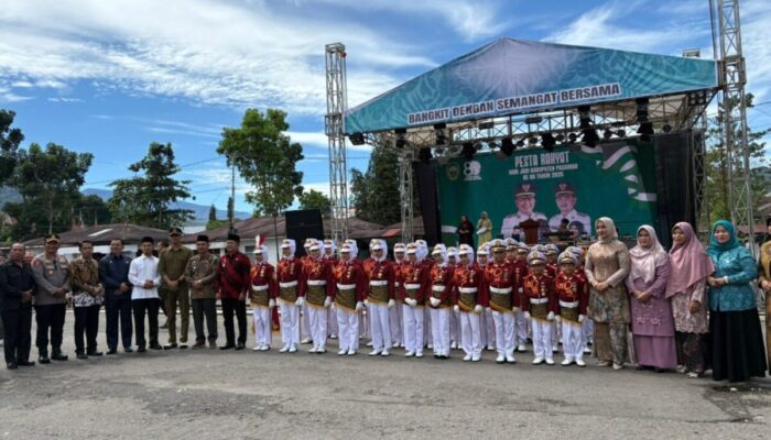 Polisi Cilik Polres Pasaman Tampil Memukau di Pesta Rakyat HUT ke-80 Kabupaten Pasaman