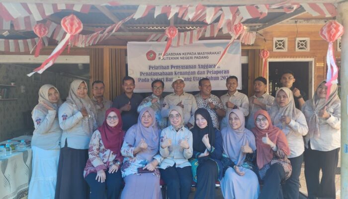 Perkuat Tata Kelola Keuangan Nagari, Tim PKM PNP Beri Pelatihan Intensif di  Batu Kalang Utara