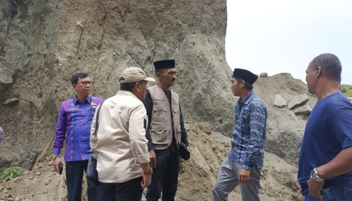 Pastikan Aktivitas Galian C Sudah Dihentikan, Komisi 2 DPRD Tanah Datar Monitoring ke Tanjung Barulak Batipuh