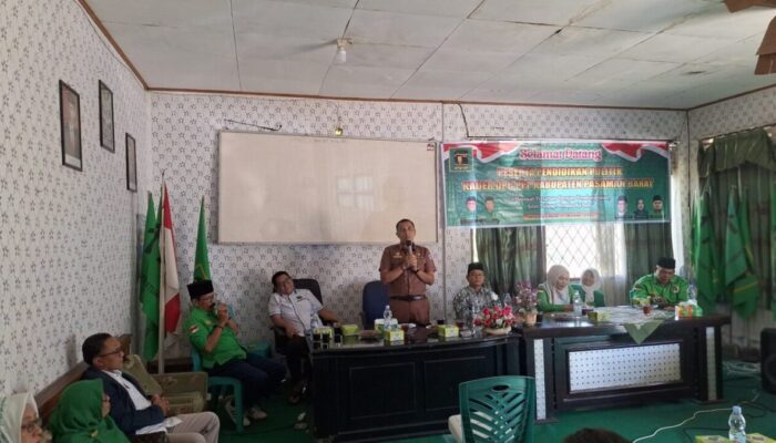 Kepala Kesbangpol Pasbar Hadiri Pendidikan Politik PPP, Pembelajaran Politik Penting Bagi Masyarakat