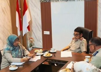 Kantah Padang Pariaman Gelar Rapat Monitoring dan Evaluasi Bulanan