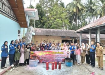 ‎Satpol PP & Damkar Padang Pariaman Gelar Sosialisasi Pencegahan dan Penanganan Kebakaran di Nagari Sungai Sariak