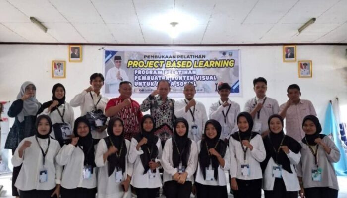Disnakertrans Dharmasraya Gelar Pelatihan PBL-Pembuatan Konten Visual
