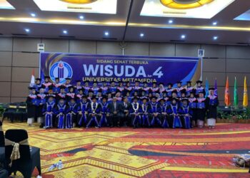 Universitas Metamedia Terus Berinovasi, Wisuda ke-4 Kukuhkan 183 Sarjana Baru