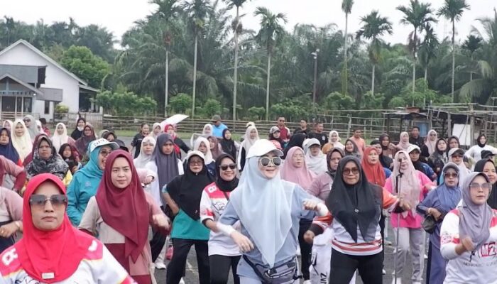 Ratusan Warga Antusias Ikuti Jalan Sehat Go Healthy 2025 Bersama Lisda Hendrajoni