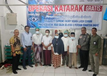 Anggarkan Rp100 Juta, Supreme Energy Muaralaboh Fasilitasi Operasi Katarak Gratis di RSUD Solok Selatan