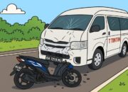 Pengendara Motor Tewas Usai Tabrakan dengan Travel di Jalur Rawan Kayu Tanam
