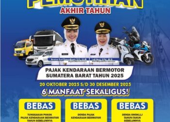 Bupati Dharmasraya Imbau Masyarakat Manfaatkan Gebyar Pemutihan Pajak Kendaraan Bermotor 2025