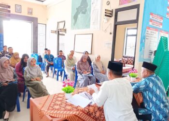 Pemerintahan Nagari Simpang Utara Pasaman Awali Pekan dengan Tausyiah dan Rakor Pekanan