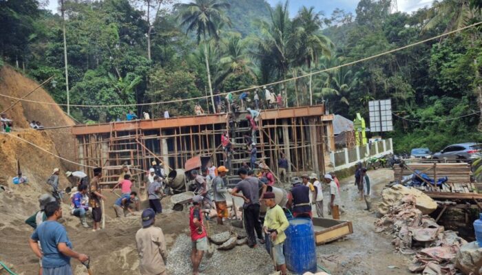 Masjid Alhidayah Bakal Berdiri Megah di Dusun Koto Tingga