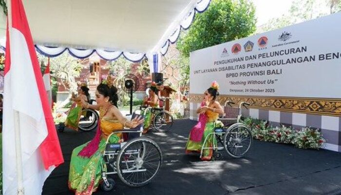  Australia dan Indonesia Memperkuat Penanganan Bencana melalui Peluncuran Unit Layanan Disabilitas  