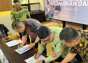Perkuat Mitigasi Risiko, Jamkrida Sumbar Kerja Sama dengan Penjaminan Ulang Indonesia
