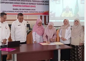 DP3AP2KB Resmikan PANTAU SUMBAR 2045, Upaya Penguatan Perlindungan terhadap Perempuan dan Anak