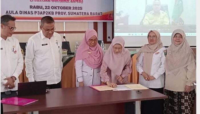 DP3AP2KB Resmikan PANTAU SUMBAR 2045, Upaya Penguatan Perlindungan terhadap Perempuan dan Anak