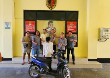 Polisi Ringkus Pelajar Curi Motor di Kamar Marbot Masjid Salido
