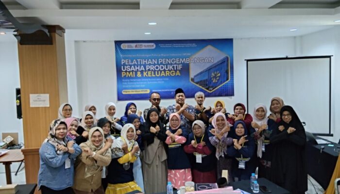 BP3MI Sumbar Fasilitasi Pelatihan Serta Beri Dukungan Bantuan Usaha bagi Purna PMI.