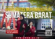 UM Sumatera Barat Resmi Luncurkan PMB 2026, Tawarkan Beragam Beasiswa