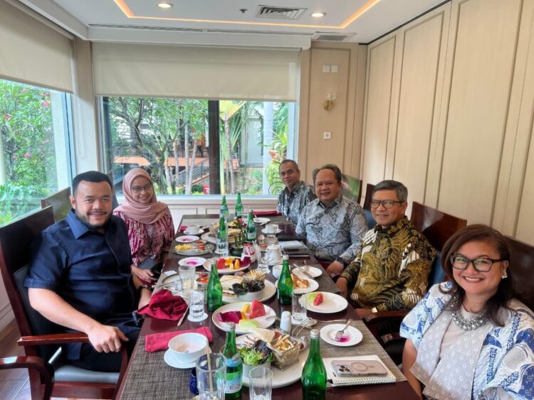 Pertemuan Pemko Padang dengan Wakil Duta Besar Indonesia untuk Jerman, pada Rabu (15/10) di Jakarta. IST