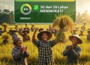 Produktivitas Sawah Pokok Murah di Agam Meningkat