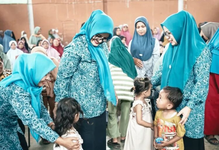 TP-PKK hadirkan palayanan terpadu 6 SPM Posyandu di Sangir Balai Janggo. IST