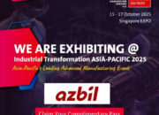 Azbil akan Mempersembahkan Solusi Berbasis Data di Industrial Transformation ASIA-PACIFIC 2025