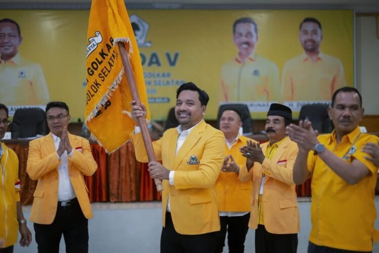 Yogi Pratama Terpilih Aklamasi Pimpin Golkar Solok Selatan 2025-2030.  IST