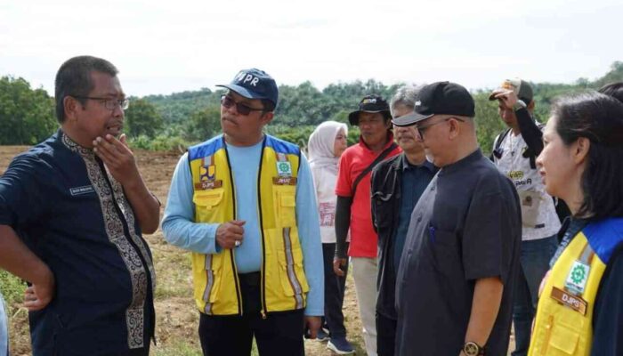 Pembangunan Sekolah Rakyat Rp200 Miliar Lebih Segera Dimulai, Tim Kementerian PU Kunjungi Dharmasraya