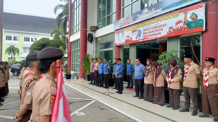 Wakil Bupati Pesisir Selatan (Pessel), Risnaldi Ibrahim, melepas secara resmi Kontingen Kwartir Cabang (Kwarcab) 0301 Pramuka Pesisir Selatan yang akan mengikuti Raimuna Daerah VII Sumatera Barat di Bumi Perkemahan Bumi Gadang, Lubuk Minturun, Kota Padang. IST