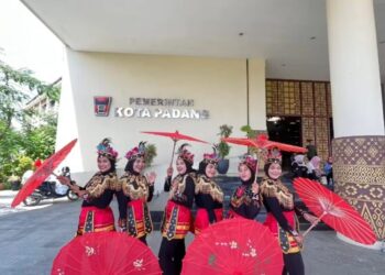 Tim Senam Kreasi Satpol PP Padang Tampil Terbaik pada Perlombaan HUT Korpri 2025