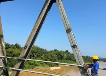 Mulai Bergetar dan Membahayakan, Jembatan Batanghari Sungai Langkok Diperbaiki