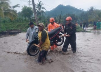 Sebanyak 1.211 KK Terisolir Akibar Banjir Lahar Dingin Gunung Semeru