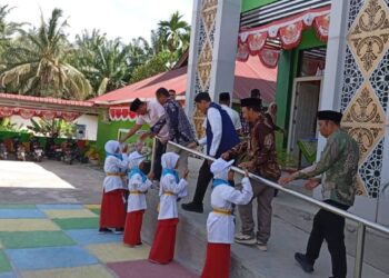 Peningkatan Mutu Sekolah, MIN 2 Dharmasraya Dikunjungi Tim Penilai Stratifikasi UKS/M Provinsi