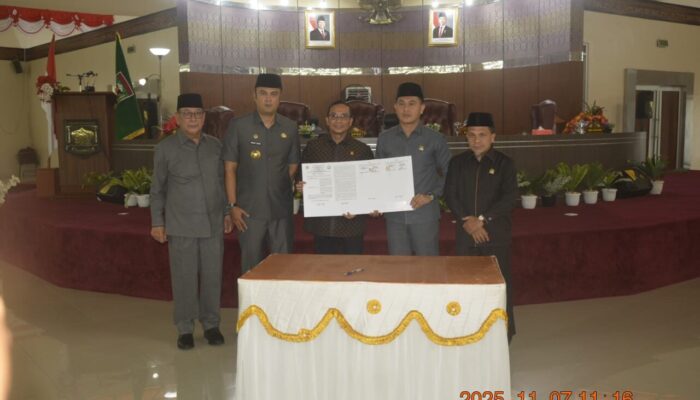 Menyongsong Pola Partisipatif., DPRD Sijunjung dan Pemerintah Daerah Sepakati APBD Tahun 2026