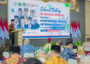 Gubernur Mahyeldi Pamer Terobosan Fiskal Sumbar di Konferensi Wakaf Internasional 2025