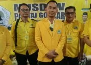 Haru, Sambil Menangis Dirwansyah Ucapkan Terima Kasih Usai Terpilih Kembali Jadi Ketua DPD Golkar Pasbar