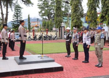 Polres Pasaman Gelar Operasi Zebra Singgalang 2025, Fokus Tekan Pelanggaran dan Kecelakaan Lalu Lintas