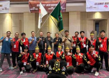 Keberagaman di Puncak Prestasi, Barongsai Tradisional Sumbar Raih Perak di Kejurnas Bali 2025