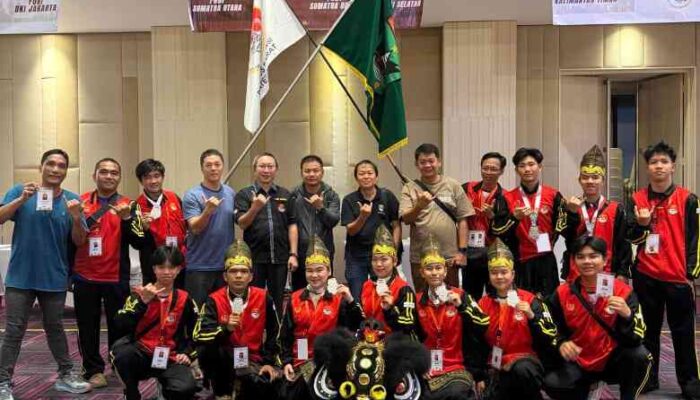 Keberagaman di Puncak Prestasi, Barongsai Tradisional Sumbar Raih Perak di Kejurnas Bali 2025