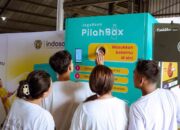 Indosat dan USU Pilah Sampah Plastik melalui JagaRaya Pilahbox di Vokasi Expo 2025