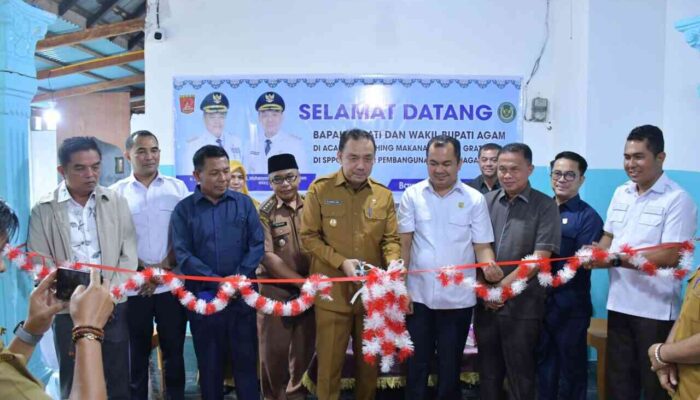 Muhammad Iqbal Resmikan SPPG MBG ke-11 di Ampek Nagari