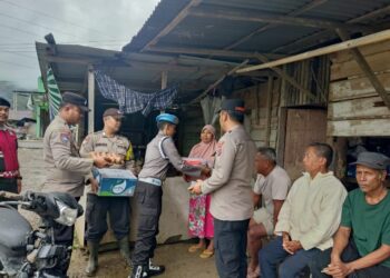 Polres Pasaman Gerak Cepat Evakuasi Warga Terdampak Banjir dan Longsor