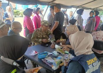 Wabup Risnaldi Ibrahim Tinjau Posko Kesehatan Polres Pessel di Bayang