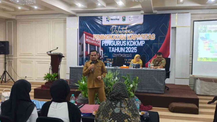 Pemerintah Kabupaten Solok mendorong ekosistem ekonomi kerakyatan yang modern dan berkelanjutan melalui pelatihan peningkatan kapasitas pengurus KDMP Tahun 2025. HUMAS