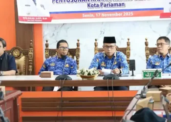 Pemko Pariaman Perkuat Perencanaan Berbasis Risiko Bencana