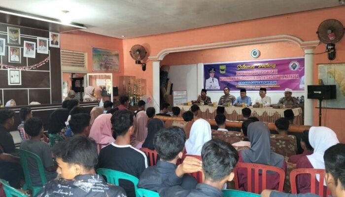 60 Remaja Dikumpulkan di Aula Nagari, Sungai Sariak Nyatakan Perang Terbuka terhadap Narkoba