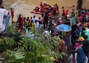 Banjir Besar Landa Nagari Bawan, 19 KK Diungsikan