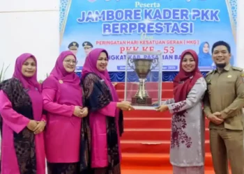 Kecamatan Pasaman Raih Juara Umum Lomba Jambore Kader PKK Berprestasi
