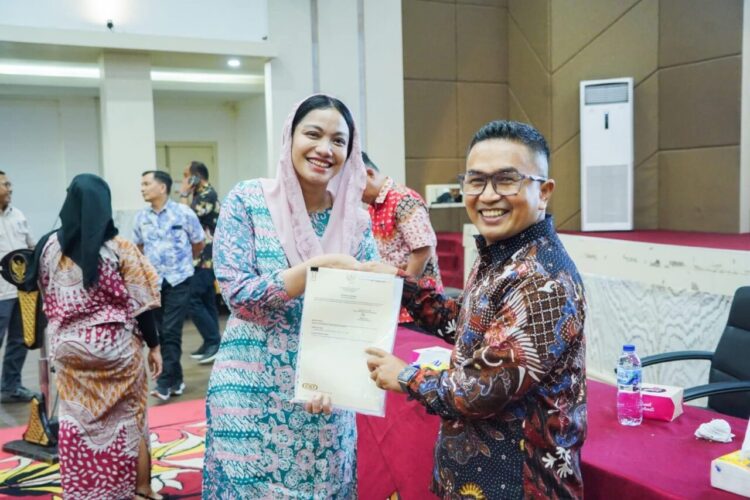 Peluncuran inovasi terbaru dari BPN Dharmasraya beberapa waktu lalu. IST